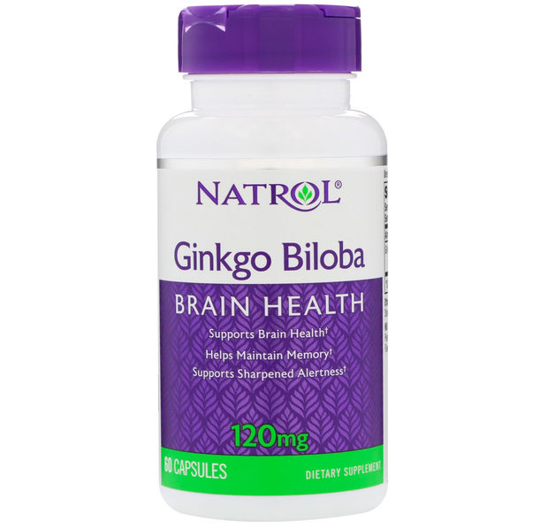 Natrol - Ginkgo Biloba 120mg. / 60 caps