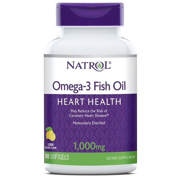 Natrol - Omega-3 Fish Oil 1000mg. / 90 softgel