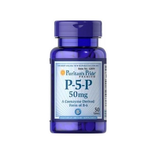 Puritan's Pride - P-5-P 50 mg - 50 капсули​