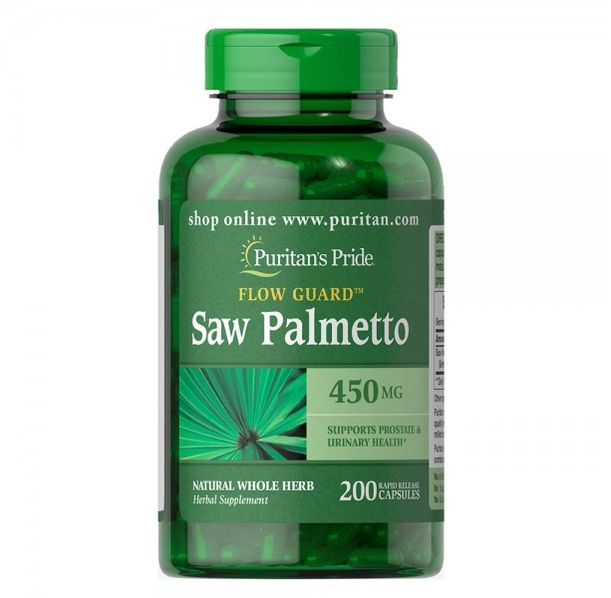 Puritan's Pride - Saw Palmetto / 450 мг - 100 капсули​