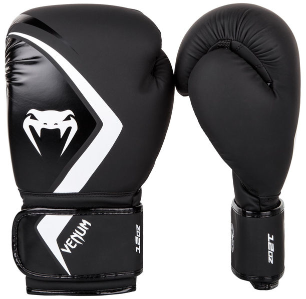 Боксови Ръкавици - Venum Boxing Gloves Contender 2.0 - Black/Grey-White​