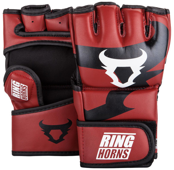 ММА Ръкавици - Ringhorns Charger MMA Gloves - Red​