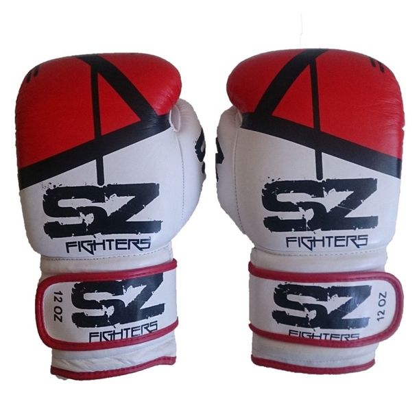 SZ Fighters - Боксови ръкавици Evo Victory - Червени (Естествена кожа)​