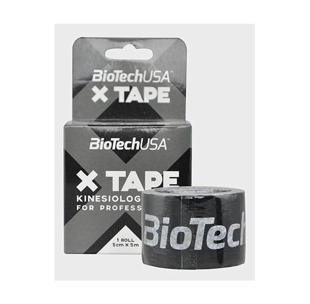 Кинезио лента - BIOTECH USA X-Tape / Black