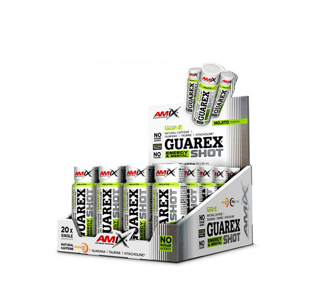 AMIX Guarex Energy &amp; Mental SHOT Box / 20x60ml