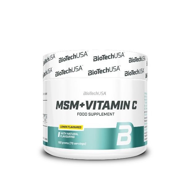 BIOTECH USA MSM with Vitamin C 150g.