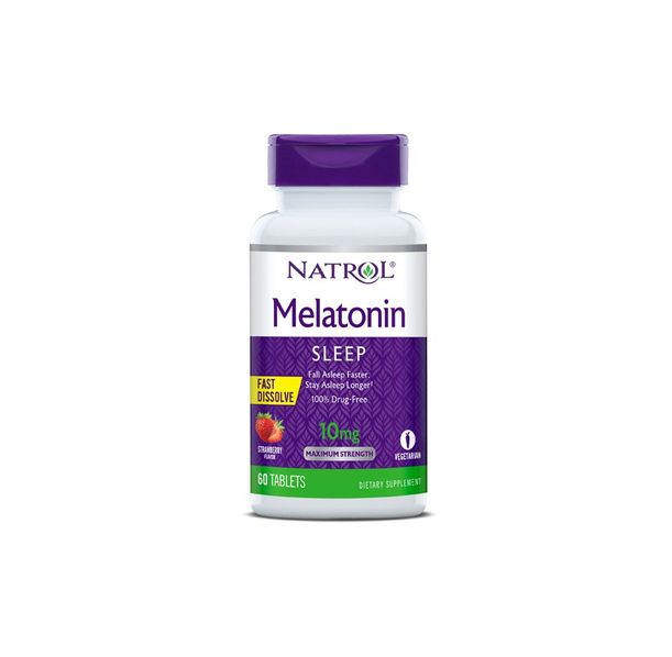 Natrol Melatonin Fast Dissolve 10mg / 60tabs.