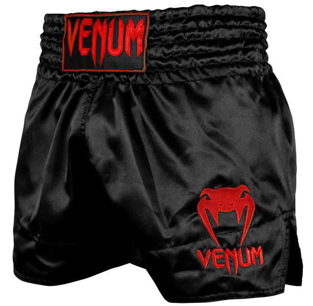 Муай Тай Шорти - Venum Muay Thai Shorts Classic - Black/Red​