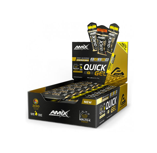 AMIX QUICK Energy Gel Box / 40x45g