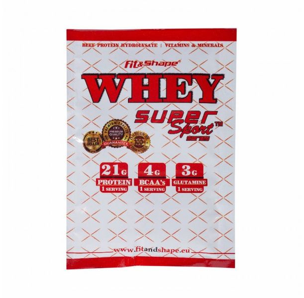 Fit&amp;Shape - WHEY “SUPER SPORT”  - доза(30гр.)