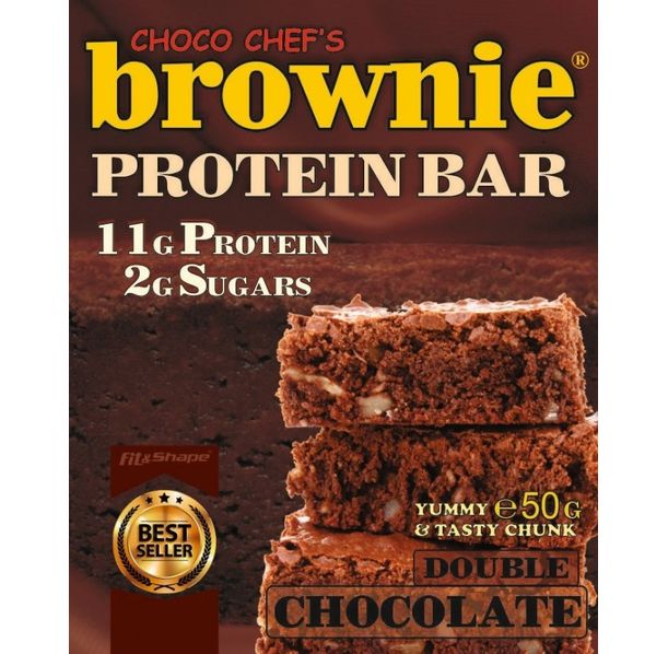 Fit&amp;Shape - Brownie Protein Bar / 50гр.