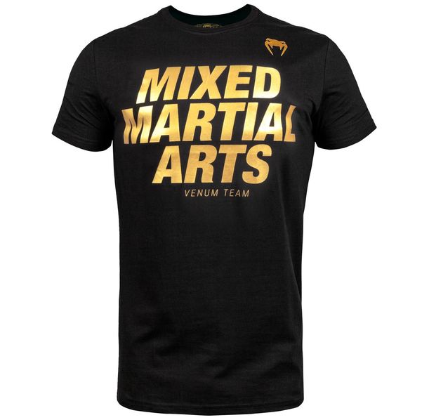 Тениска - Venum MMA VT T-shirt - Black/Gold​