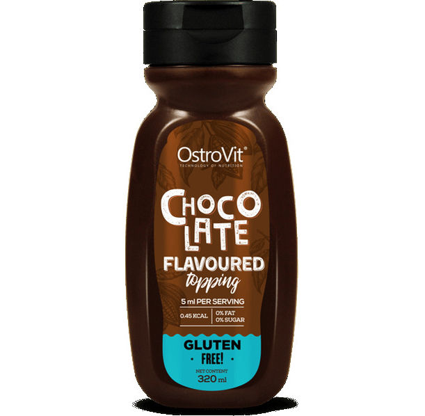 OstroVit - Chocolate Syrup / Zero Calorie / 320ml.