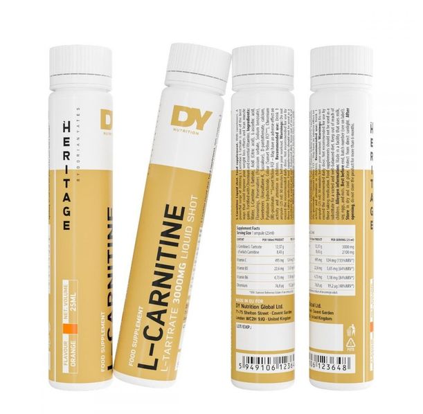 Dorian Yates Nutrition - Liquid L-Carnitine Shot 3000