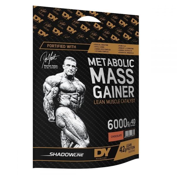 Dorian Yates Nutrition - Metabolic Mass Gainer / 6000 грама, 40 дози