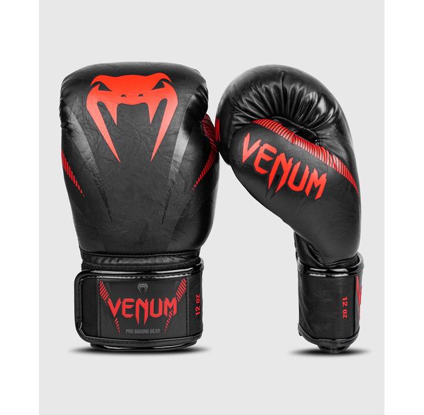 Боксови Ръкавици - Venum Impact Boxing Gloves - Black/Red​