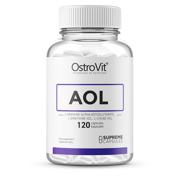 OstroVit AOL / Arginine Ornithine Lysine / 120 капсули