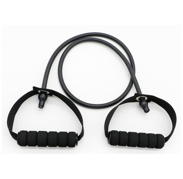 Active Gym - Тренировъчен ластик със съпротивление / Черен / 20 кг ​