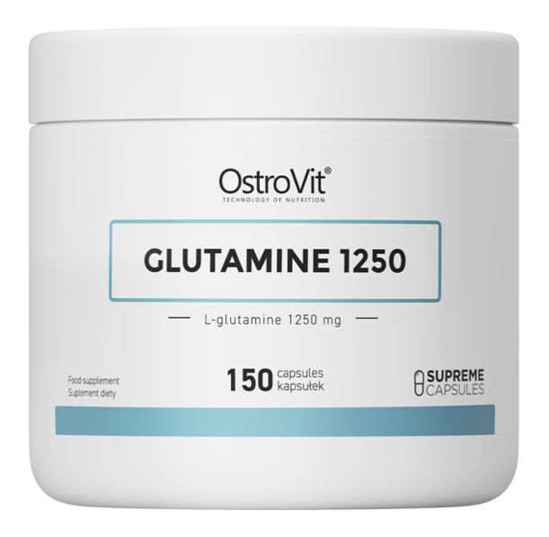 OstroVit Glutamine 1250 / 150 капсули