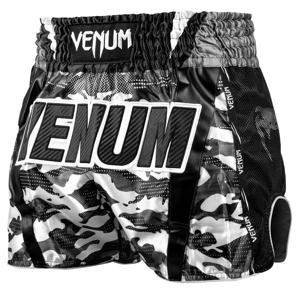 Муай Тай Шорти - Venum Full Cam Muay Thai Shorts - Urban Camo Black​