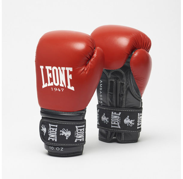 Leone - AMBASSADOR BOXING GLOVES GN207 / Red