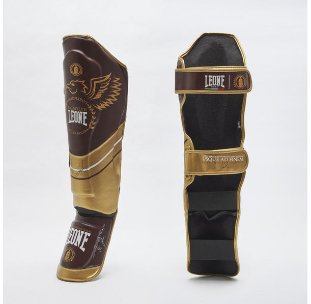 Leone - LEGIONARIVS SHINGUARDS PT152 / Red/Gold