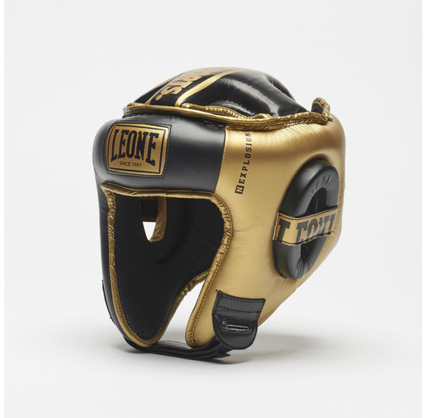 Leone - HEADGEAR NEXPLOSION CS438 - Black/Gold 