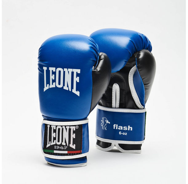 Leone - Детски ръкавици - JUNIOR BOXING GLOVES FLASH GN083J / Blue