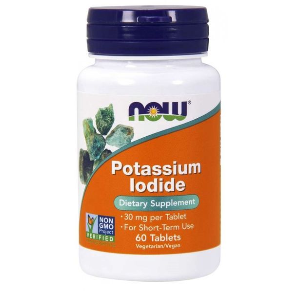 NOW - Potassium Iodide 30mg. / 60tabs.