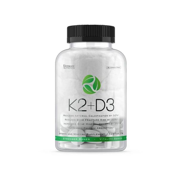 Ultimate Nutrition - Vitamin K2+ D3 / 120tabs