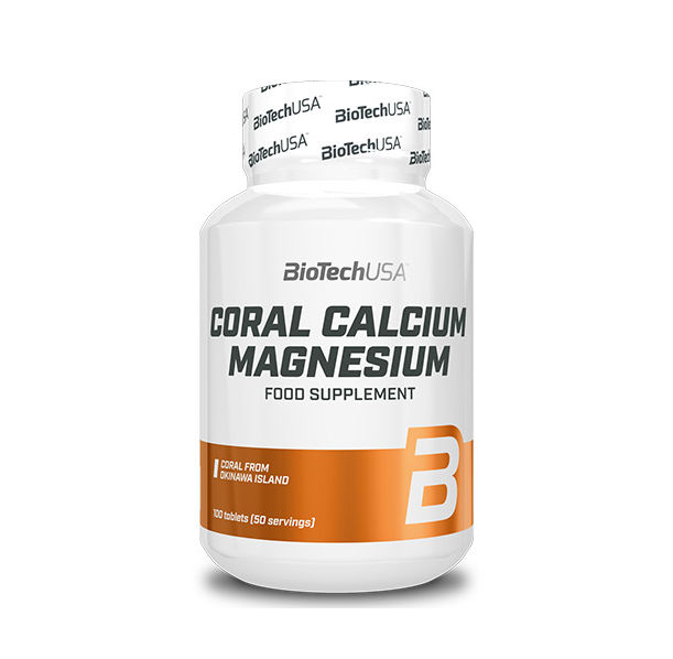 Biotech - Coral Calcium Magnesium 100 Tabs.