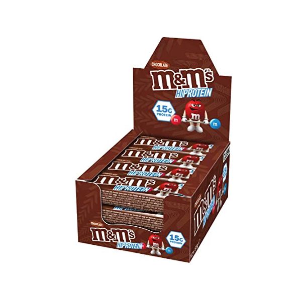 M&amp;M's - M&amp;M's HiProtein Bar / Chocolate / 12 x 51g​