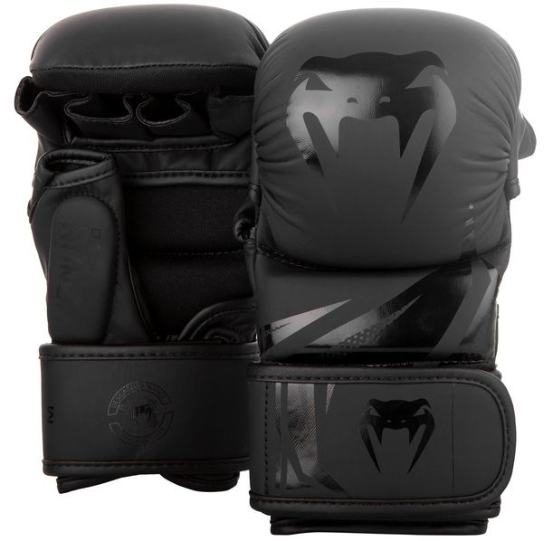 ММА Ръкавици - Sparring Gloves Venum Challenger 3.0 - Black/Black​