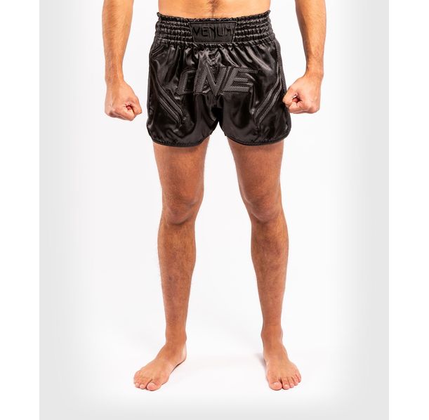 Муай Тай Шорти - Venum ONE FC Impact Muay Thai Shorts - Black/Black​