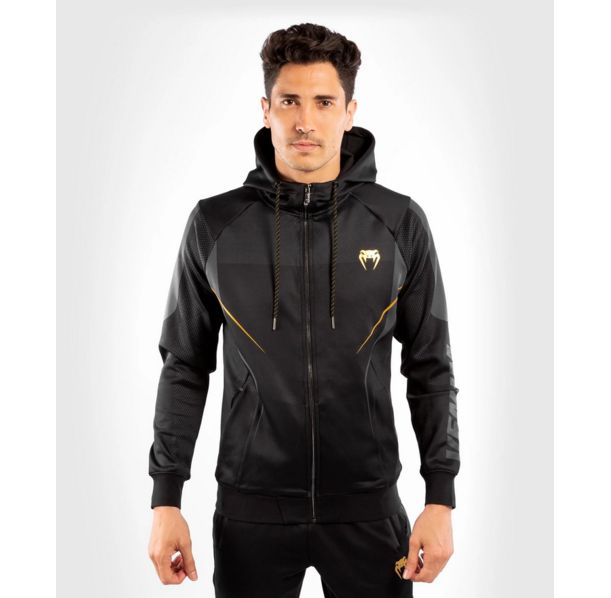 Суитшърт - Venum Athletics Hoodie – Black/Gold​