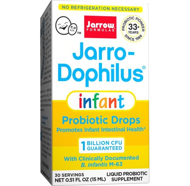 Jarrow Formulas Jarro-Dophilus Infant Drops - Пробиотик за Кърмачета и Бебета