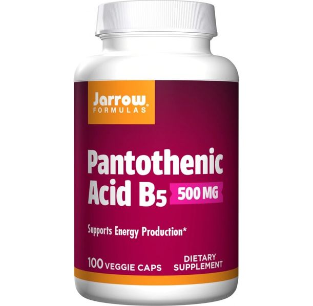 Jarrow Formulas Pantothenic Acid B5 500mg - Пантотенова Киселина