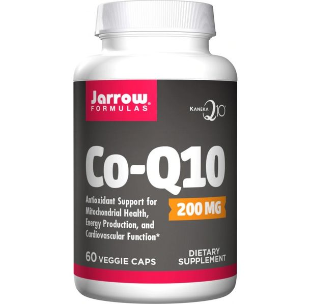 Jarrow Formulas Co-Q10 200mg - Coenzyme Q10 Ubiquinone - Коензим Q10