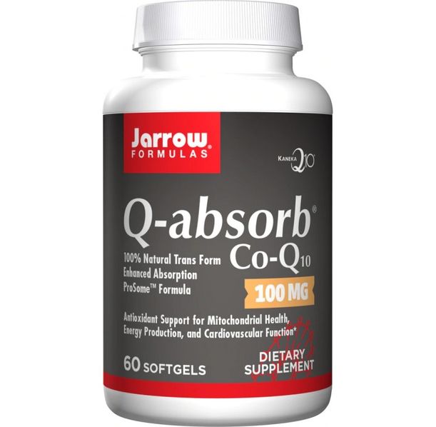 Jarrow Formulas Ubiquinone - Q-absorb® Co-Q10 100mg - Убихинон