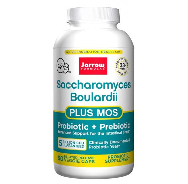 Jarrow Formulas Saccharomyces Boulardii + MOS - Пробиотик