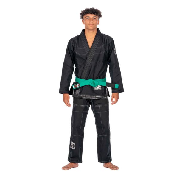 Кимоно за Бразилско Жиу Житцу за Деца -Suparaito Kids Black BJJ Gi​