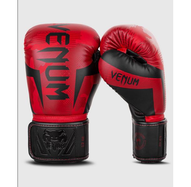 Боксови Ръкавици - Venum Elite Boxing Gloves - Red Camo​