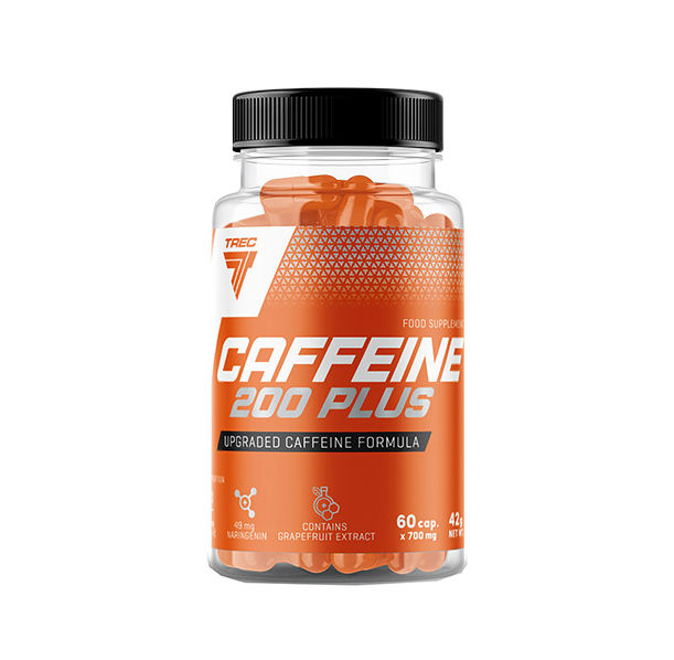 TREC NUTRITION Caffeine 200 Plus / 60 Caps