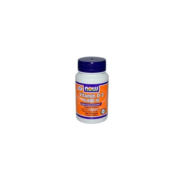 NOW - Vitamin D-3 / 1000 IU / 180 softgel