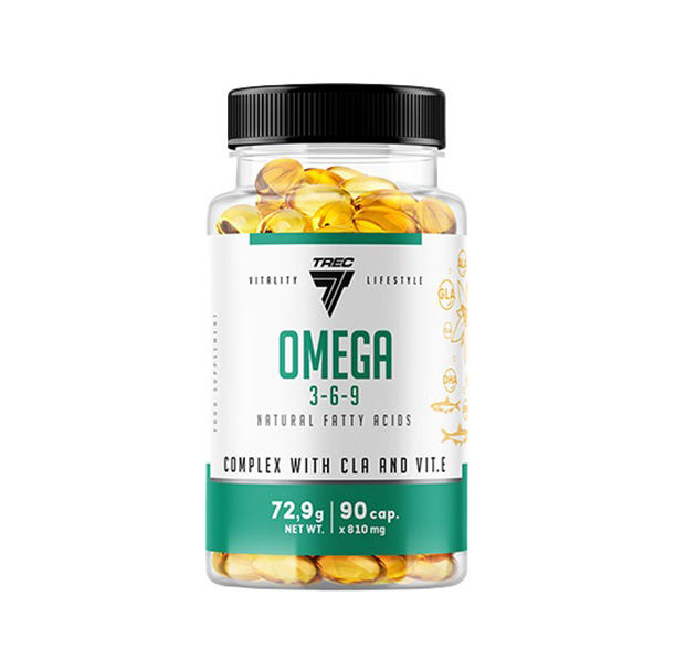 TREC NUTRITION Omega 3-6-9 / 90 Softgels