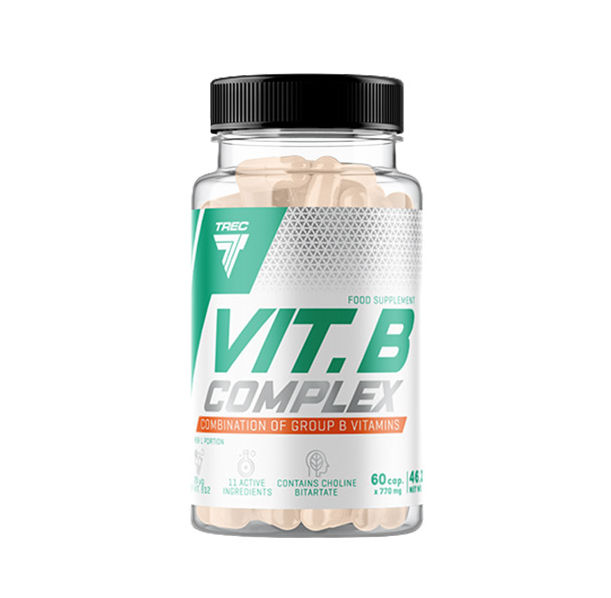 TREC NUTRITION Vitamin B-Complex / 60 Caps