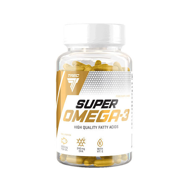TREC NUTRITION Super Omega-3 / 120 Softgels