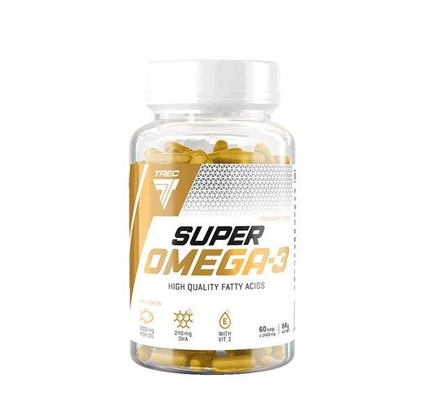 TREC NUTRITION Super Omega-3 / 60 Softgels