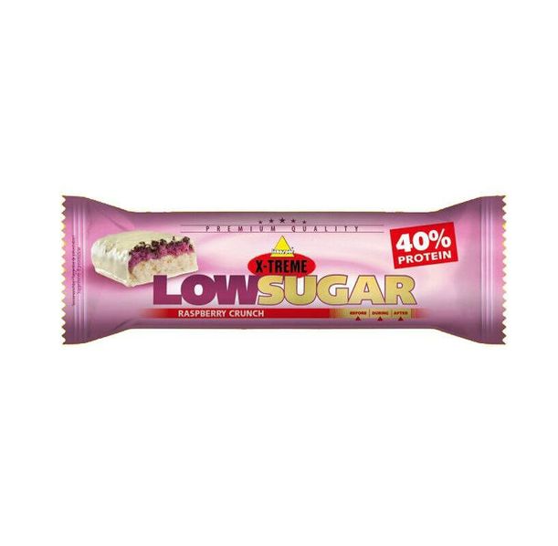 Inkospor - Протеинов бар - X-TREME LOW SUGAR - RASPBERRY CRUNCH​