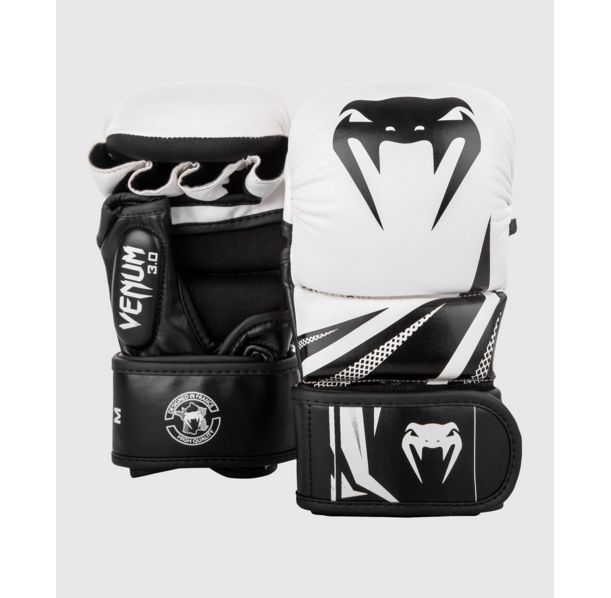 ММА Ръкавици - Sparring Gloves Venum Challenger 3.0 - White/Black​